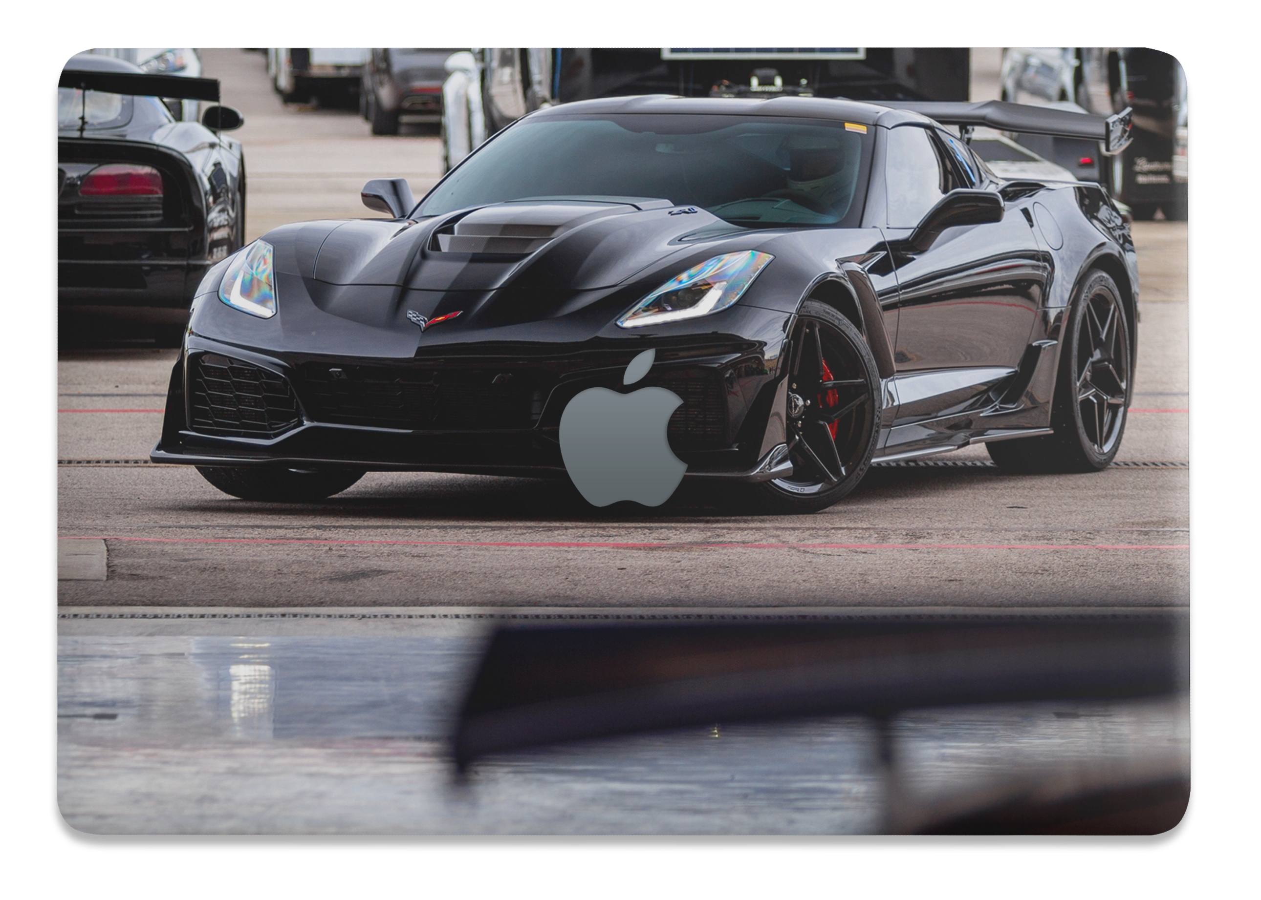 Corvette ZR1 Black MacBook Wrap