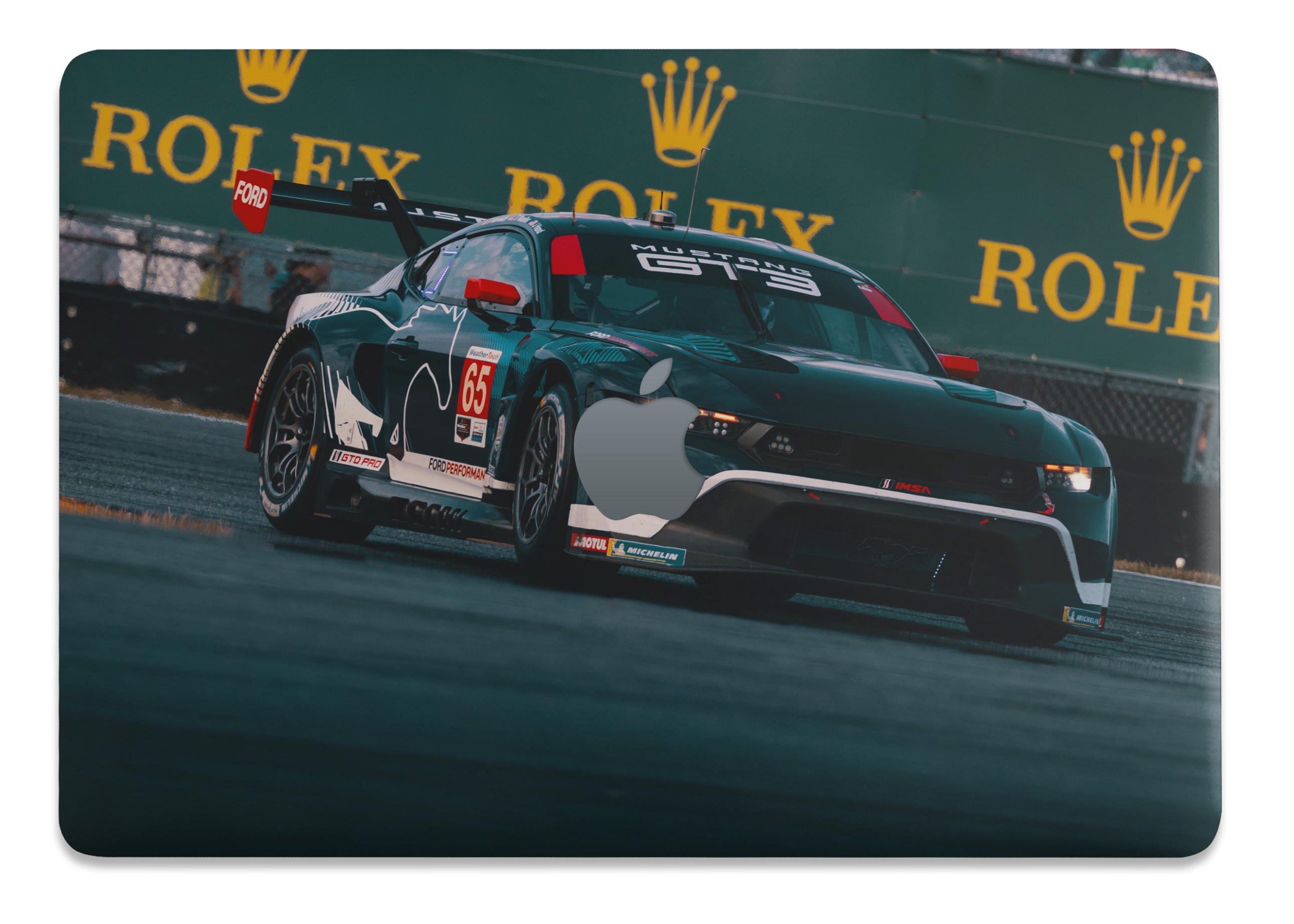 Ford Mustang GT3 Side MacBook Wrap