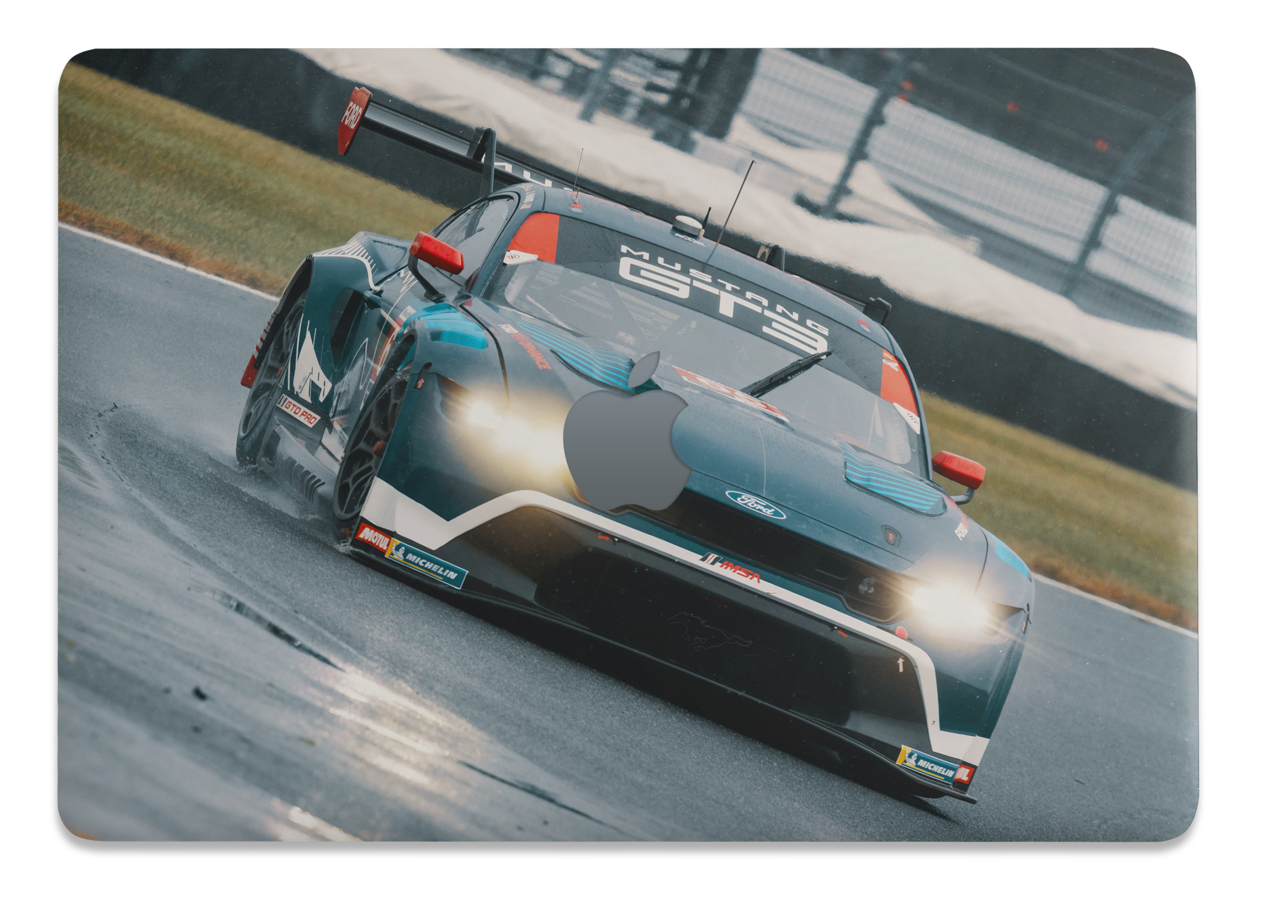 Ford Mustang GT3 Turn MacBook Wrap