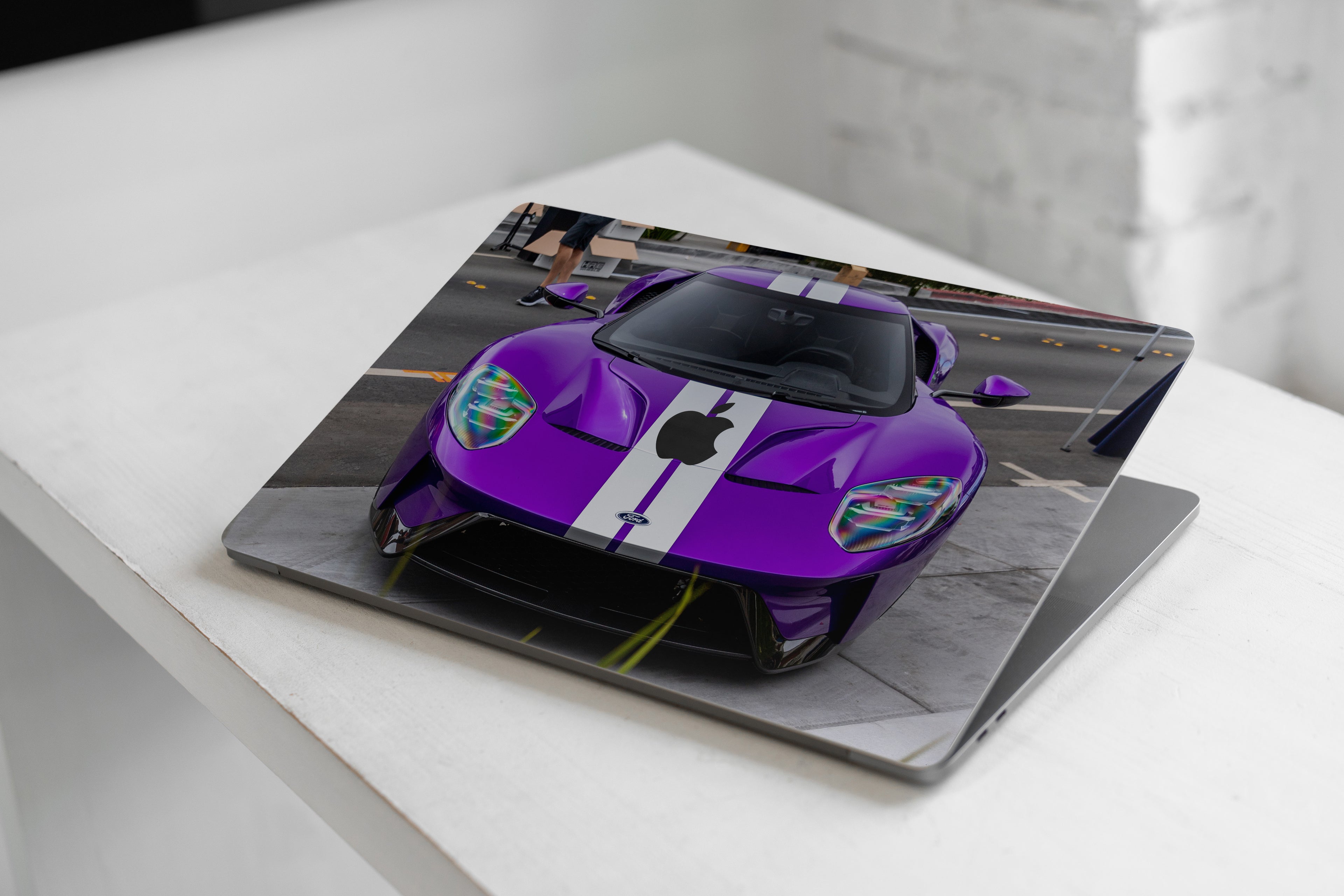 Ford Mustang GT Purple MacBook Wrap