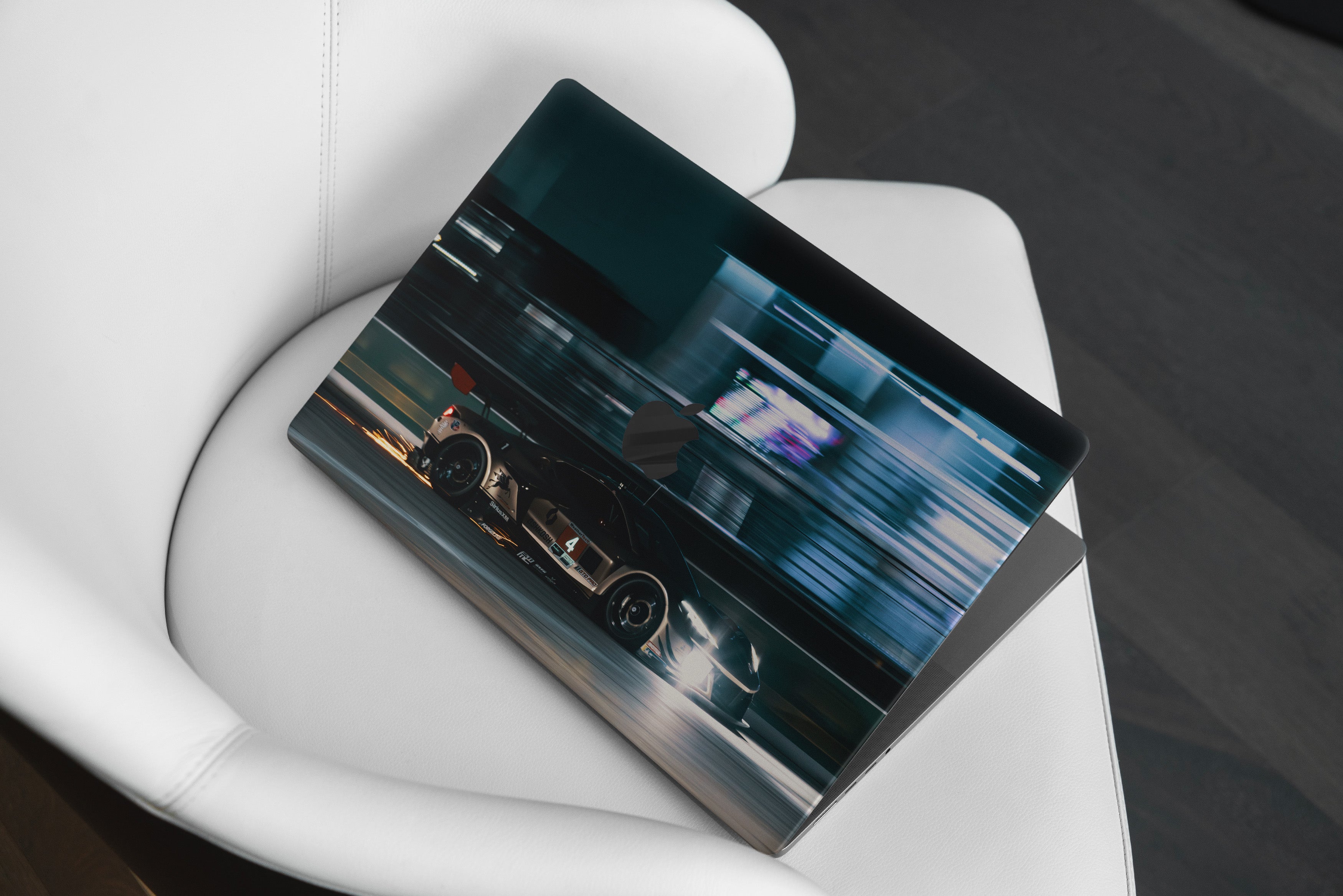 Corvette Z06 GT3 Black MacBook Wrap