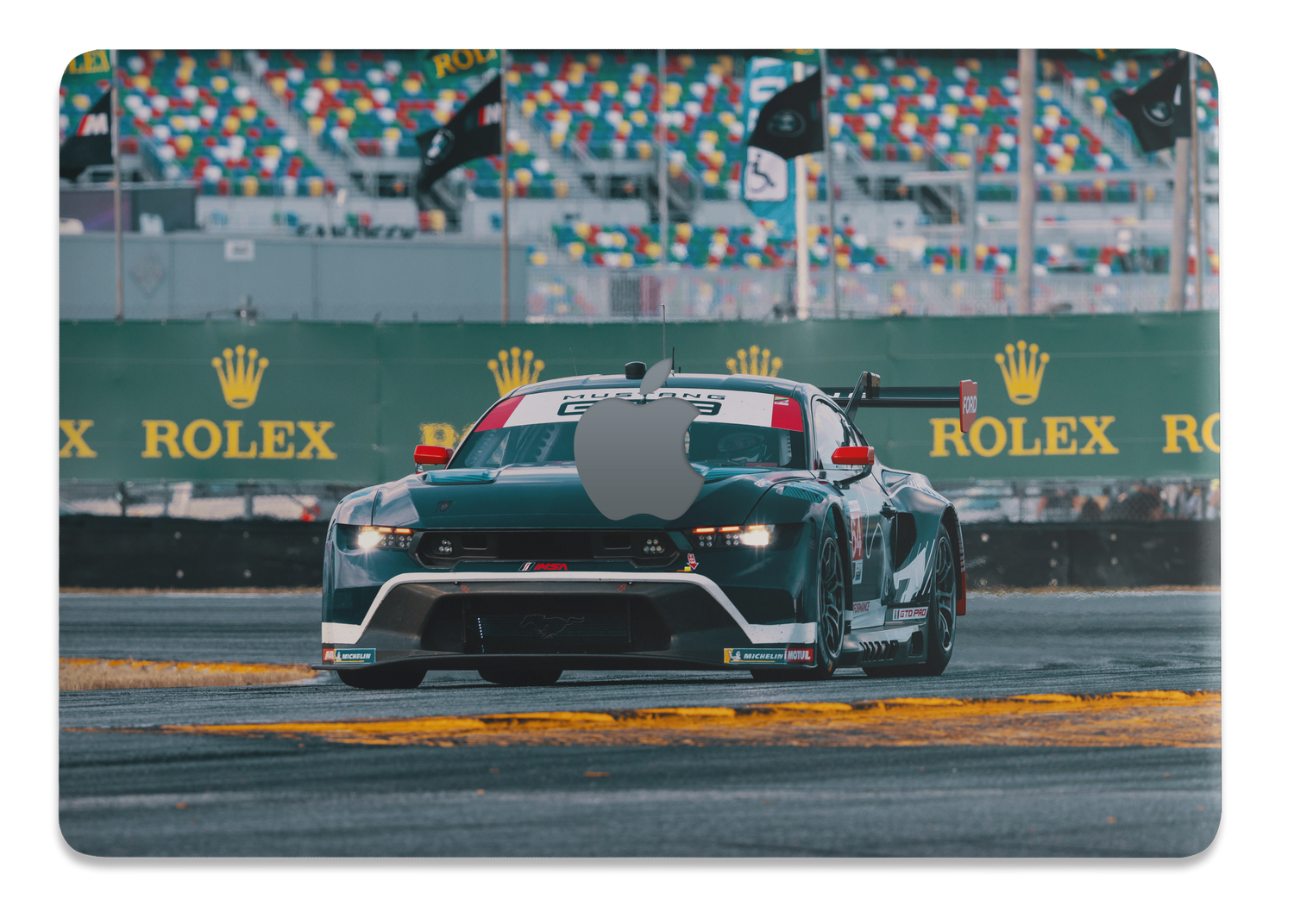 Ford Mustang GT3 Front MacBook Wrap